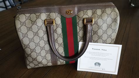 fix gucci wallet|repairing vintage gucci handbag.